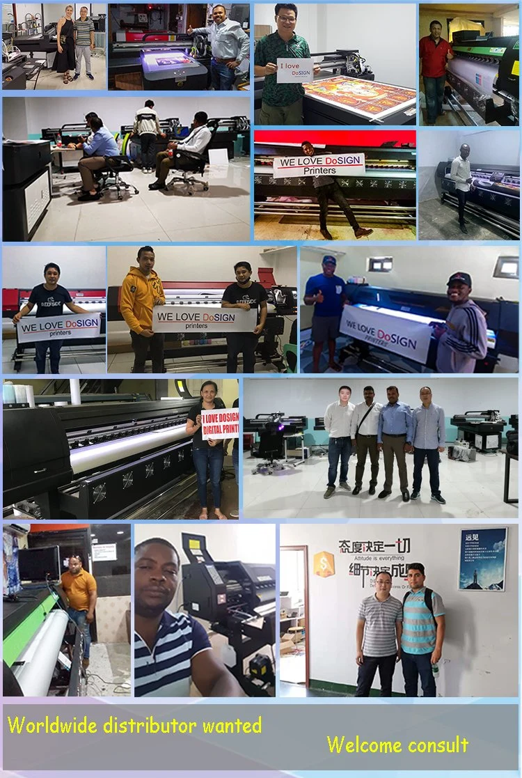 A3 Size PU Leather Digital Printing Machine LED UV Printer with Dx8 Head