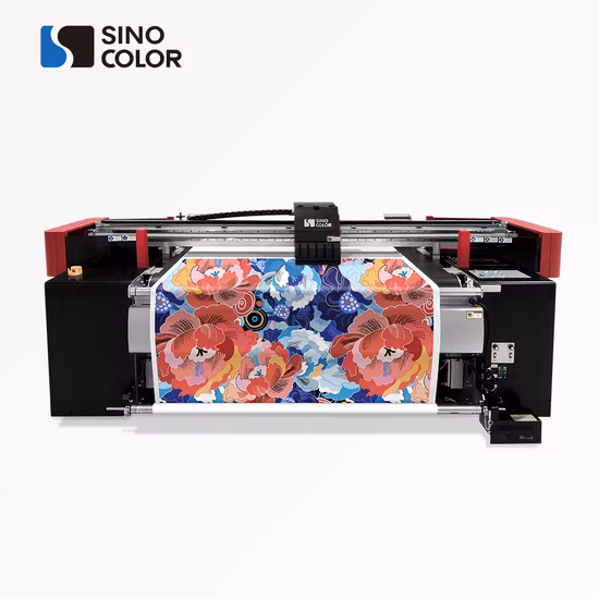 Hot Sale Professional 2400 Dpi 2/4 I3200 Head Cloth Belt Printing Machine Digital 185 Sm Direct Printing Textile Printer to Print on Fabric