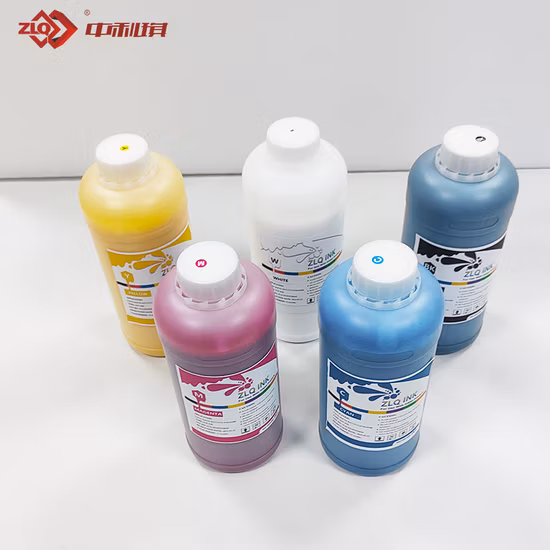 1000 мл Cmyk White Dtf Pet Film Пигментные чернила для цифровой печати Dtf Inkjet T