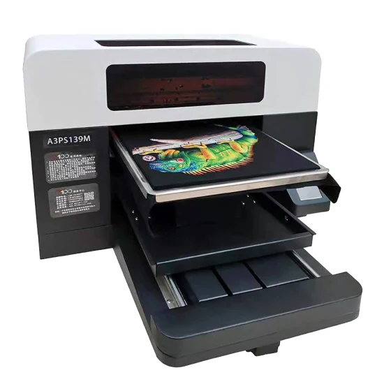 Принтер DTG размера A3 Высококачественная печать DTG Прямая печать на футболках Сублимационный принтер