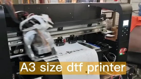 Дешевые цены на футболки, изготовленные на заказ этикетки, 4 печатающие головки, тираж белых чернил, печать Dtf