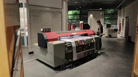 Ленточный текстильный принтер длиной 1,8 м/3,2 м (опция) для прямой печати на эластичной ткани