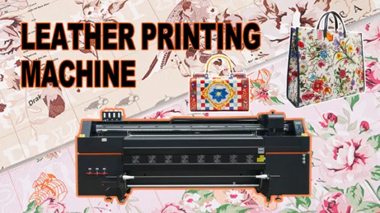 Новая цифровая печатная машина с двойной печатающей головкой Dx5 Принтер из искусственной кожи PU